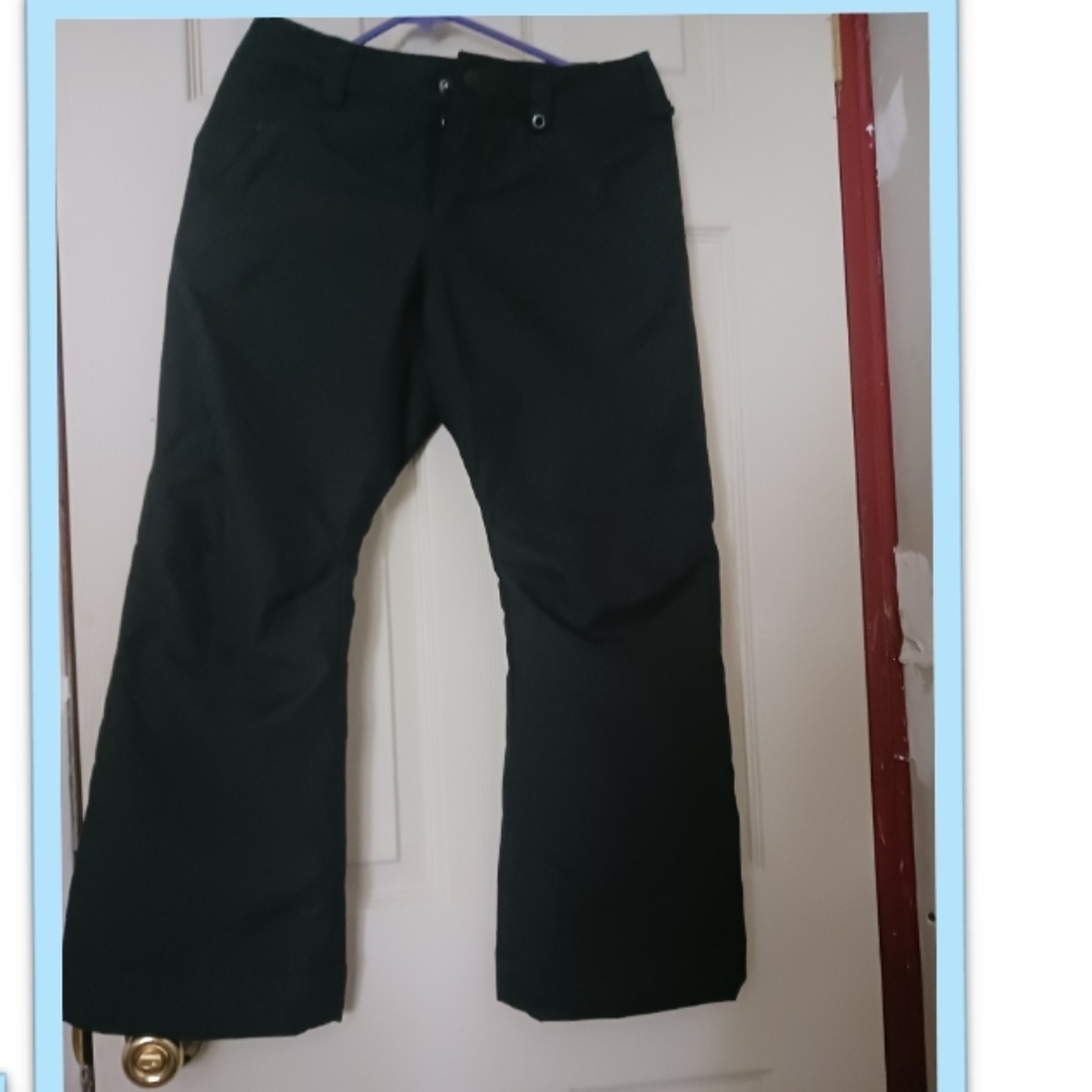 Burton size M kids black snow pants